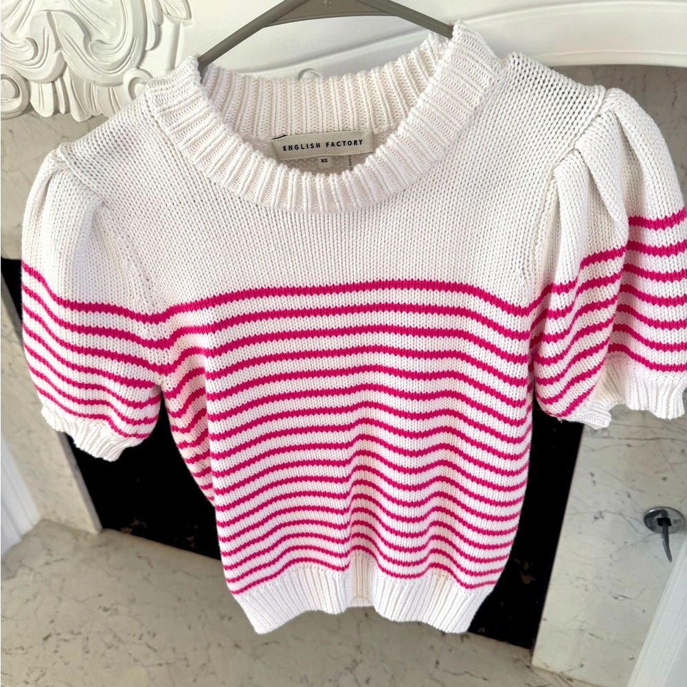 English Factory sweater size xs. Worn maybe one time